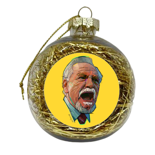 Logan Roy - xmas bauble by Beverley Rae