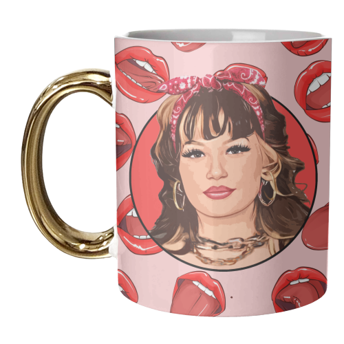LOLA - unique mug by DOLLY WOLFE