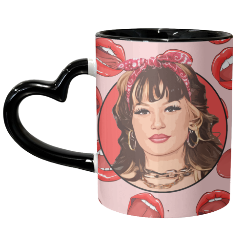 LOLA - unique mug by DOLLY WOLFE