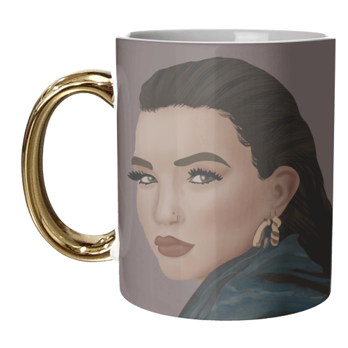 Lola Young - unique mug by Rock and Rose Creative