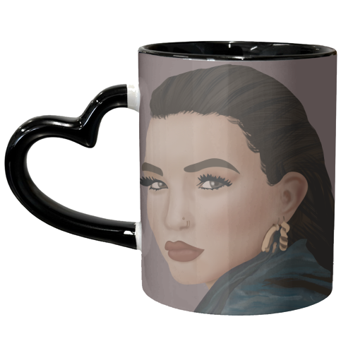 Lola Young - unique mug by Rock and Rose Creative