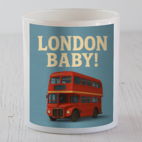 London Baby! - scented candle by Eloise
