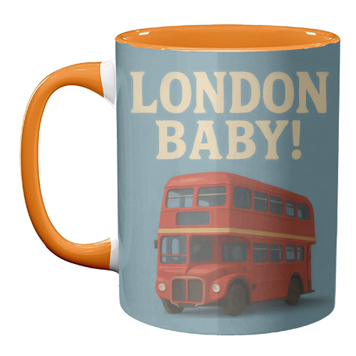 London Baby! - unique mug by Eloise