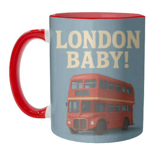London Baby! - unique mug by Eloise
