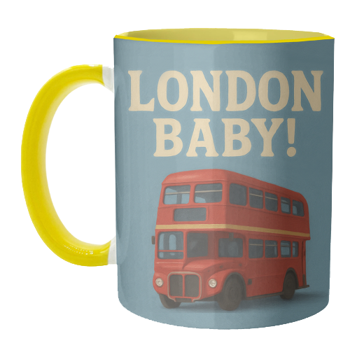 London Baby! - unique mug by Eloise