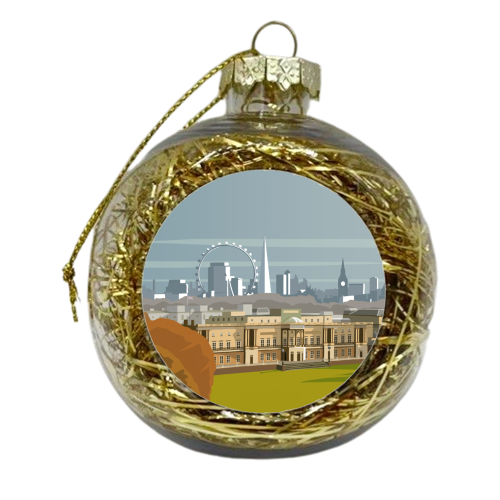 London (Buckingham Palace) - xmas bauble by Richard O'Neill