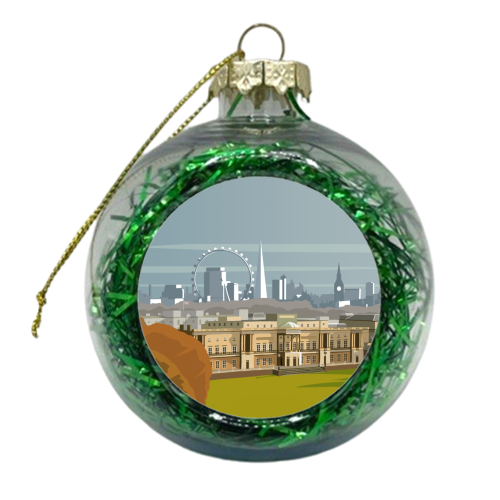London (Buckingham Palace) - xmas bauble by Richard O'Neill