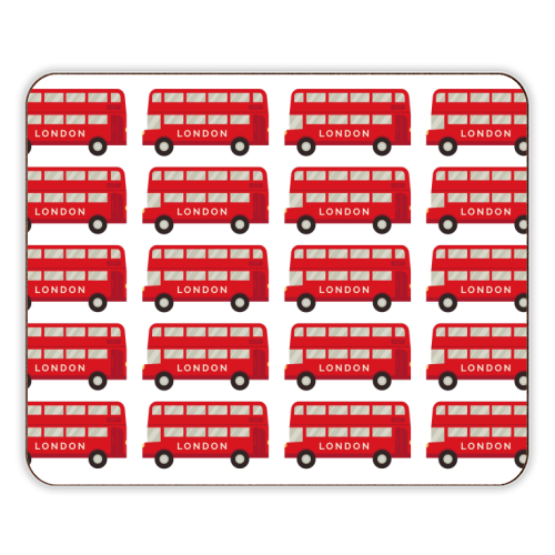 London Buses - designer placemat by Lilly Rose