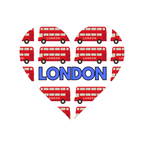 London Buses - Magnet by Lilly Rose