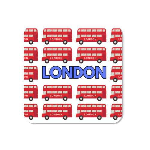 London Buses - Magnet by Lilly Rose
