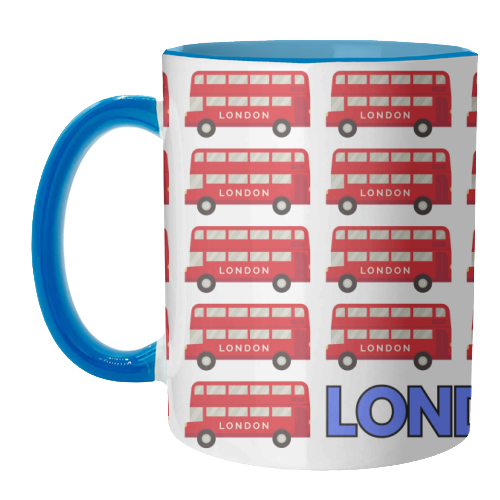 London Buses - unique mug by Lilly Rose