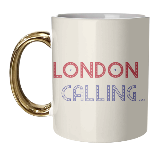 London Calling - unique mug by The Yellow Box