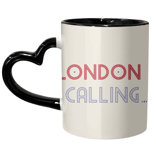 London Calling - unique mug by The Yellow Box