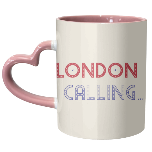 London Calling - unique mug by The Yellow Box