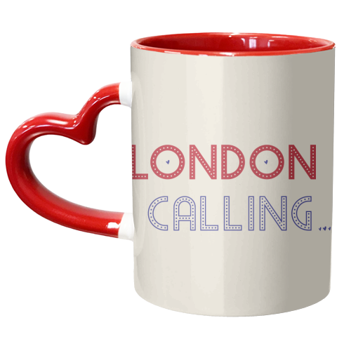 London Calling - unique mug by The Yellow Box