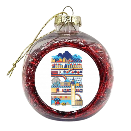 London - xmas bauble by Patrick Michael Joseph Welham