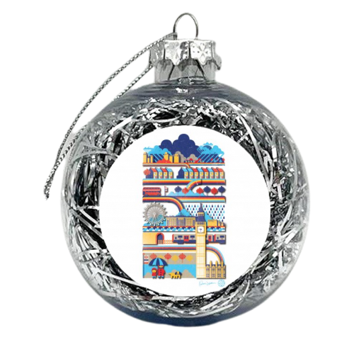London - xmas bauble by Patrick Michael Joseph Welham