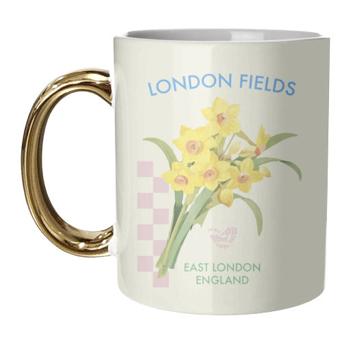 London Fields - unique mug by Move Studio