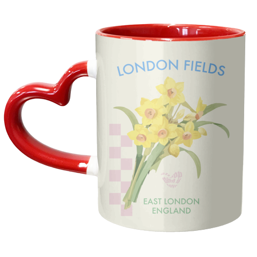 London Fields - unique mug by Move Studio