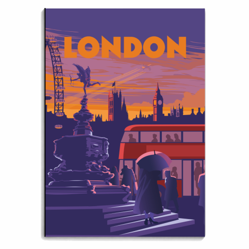 London - personalised A4, A5, A6 notebook by Stephen Millership