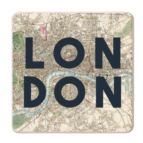 LONDON - personalised beer coaster by The 13 Prints