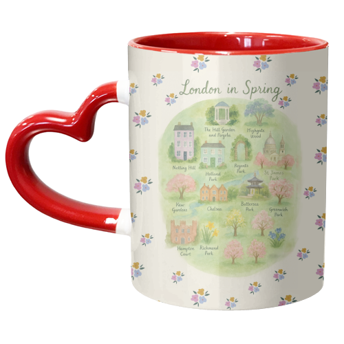 London Spring - unique mug by The Yellow Box