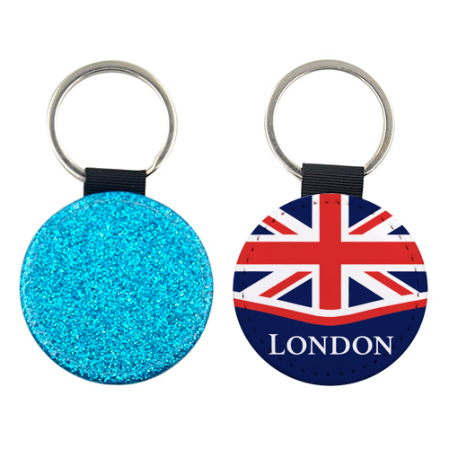 London Union Jack - keyring by Ms Doodle