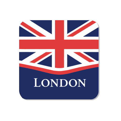 London Union Jack - Magnet by Ms Doodle