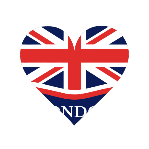 London Union Jack - Magnet by Ms Doodle
