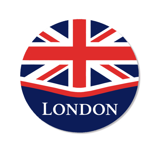 London Union Jack - Magnet by Ms Doodle