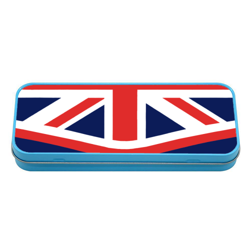 London Union Jack - tin pencil case by Ms Doodle