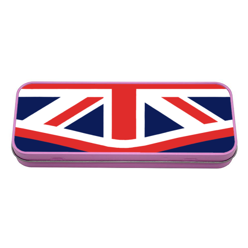 London Union Jack - tin pencil case by Ms Doodle
