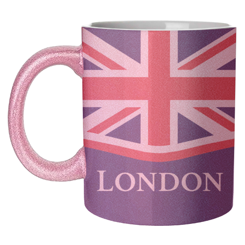 London Union Jack - unique mug by Ms Doodle