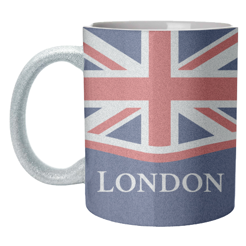 London Union Jack - unique mug by Ms Doodle