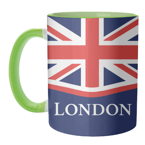 London Union Jack - unique mug by Ms Doodle