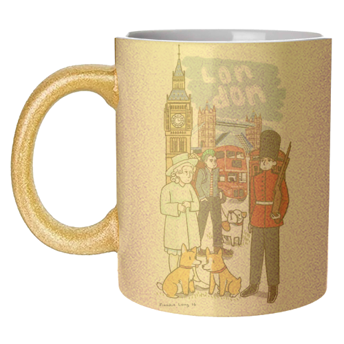 London - unique mug by Frankie Long