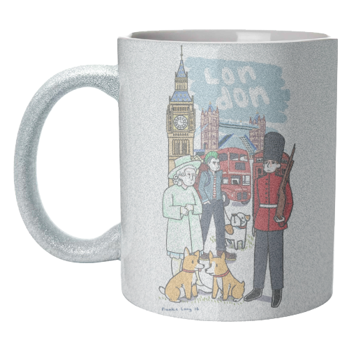 London - unique mug by Frankie Long