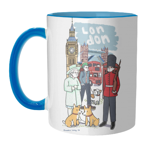 London - unique mug by Frankie Long
