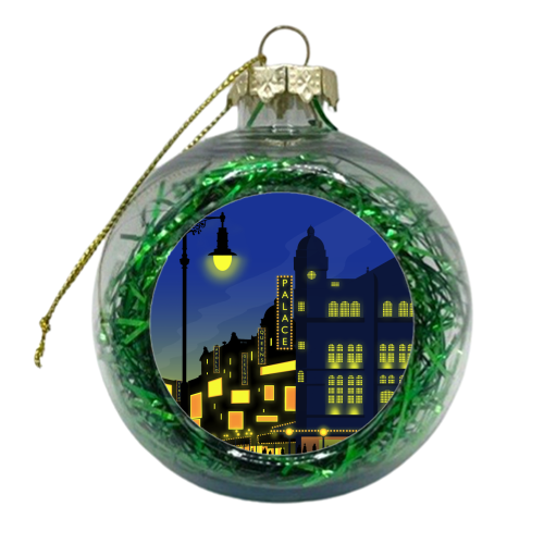 London's Theatreland - xmas bauble by Richard O'Neill