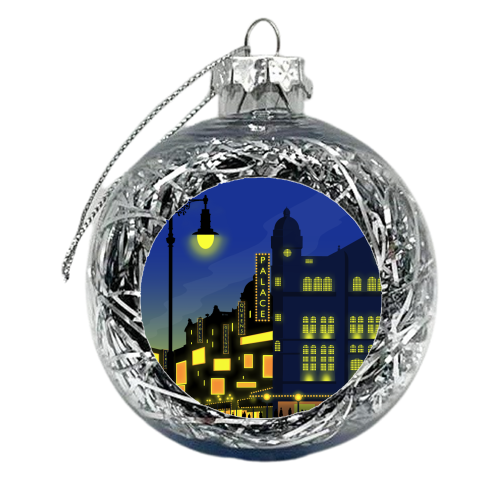 London's Theatreland - xmas bauble by Richard O'Neill