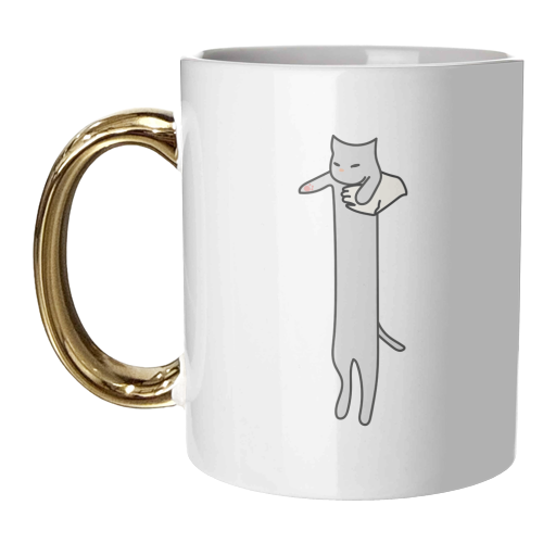 Long Cat Meme - unique mug by Move Studio