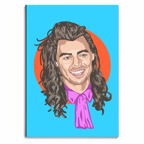 LONG HAIRED LOVER - personalised A4, A5, A6 notebook by Wallace Elizabeth