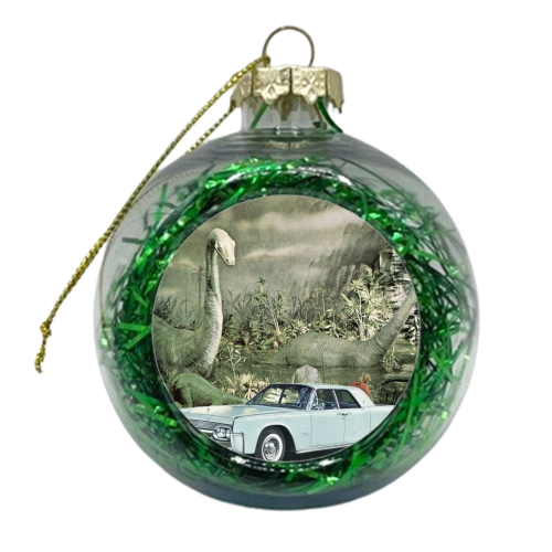 Looking into the past - xmas bauble by Maya Land