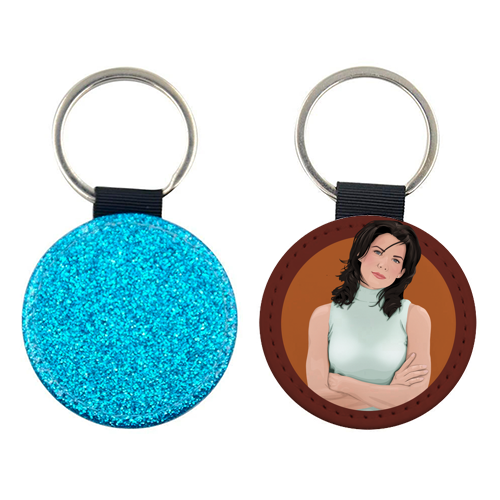 Lorelai Gilmore - keyring by Pink and Pip