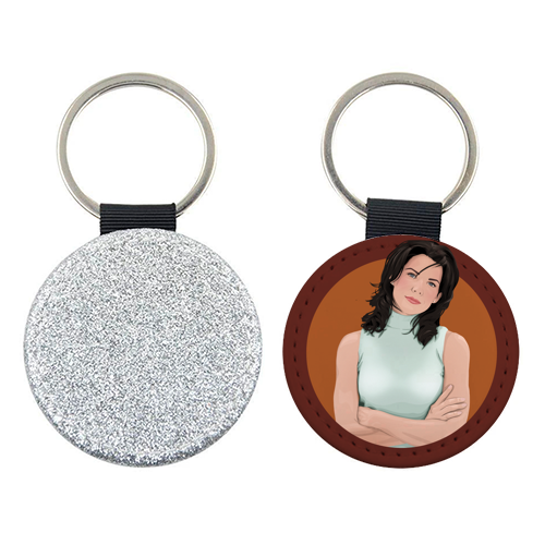 Lorelai Gilmore - keyring by Pink and Pip