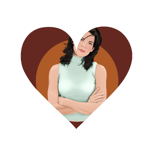 Lorelai Gilmore - Magnet by Pink and Pip