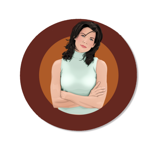 Lorelai Gilmore - Magnet by Pink and Pip