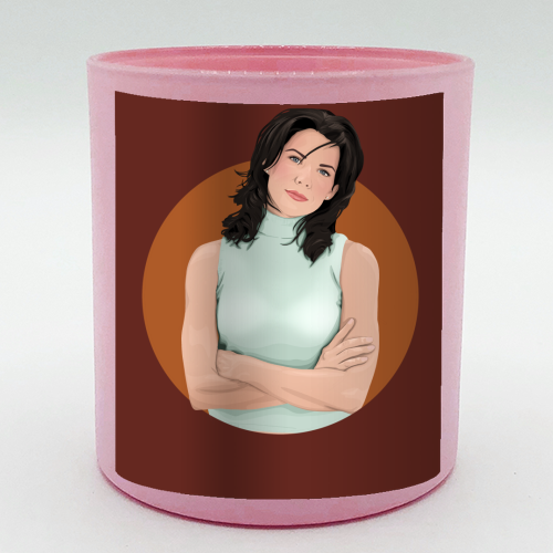 Lorelai Gilmore - scented candle by Pink and Pip