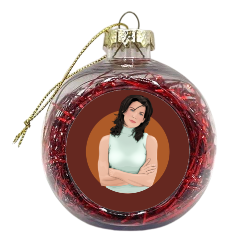 Lorelai Gilmore - xmas bauble by Pink and Pip
