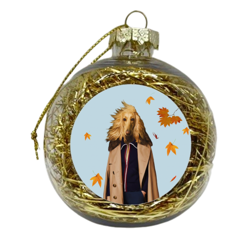 Lost in Regent's Park - xmas bauble by Francesca Miele